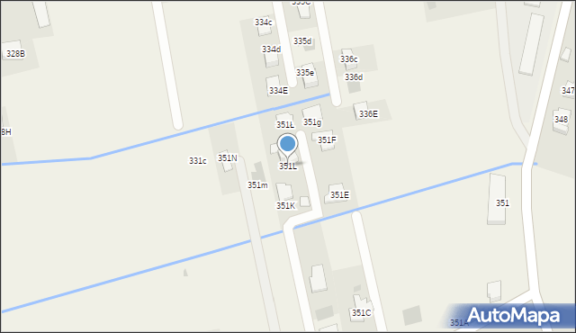 Strażów, Strażów, 351L, mapa Strażów