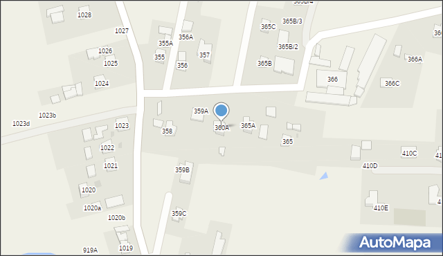 Strażów, Strażów, 360A, mapa Strażów