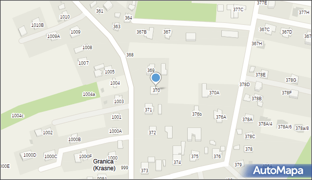 Strażów, Strażów, 370, mapa Strażów