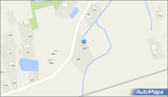 Strażów, Strażów, 48A, mapa Strażów