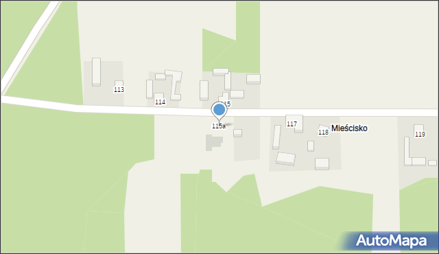 Strobin, Strobin, 115a, mapa Strobin