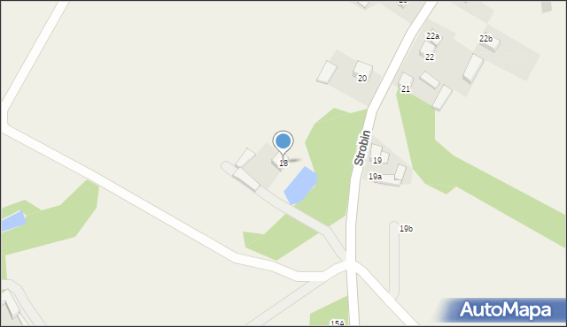 Strobin, Strobin, 18, mapa Strobin