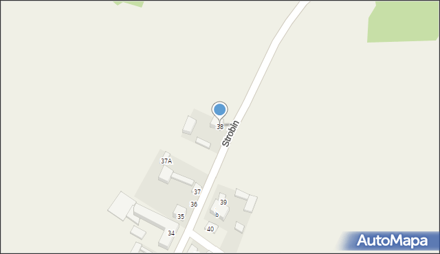 Strobin, Strobin, 38, mapa Strobin