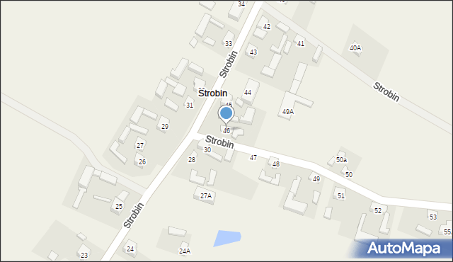 Strobin, Strobin, 46, mapa Strobin