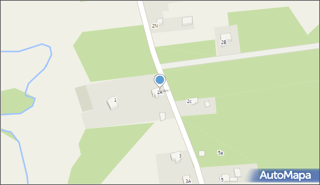 Strobów, Strobów, 1A, mapa Strobów