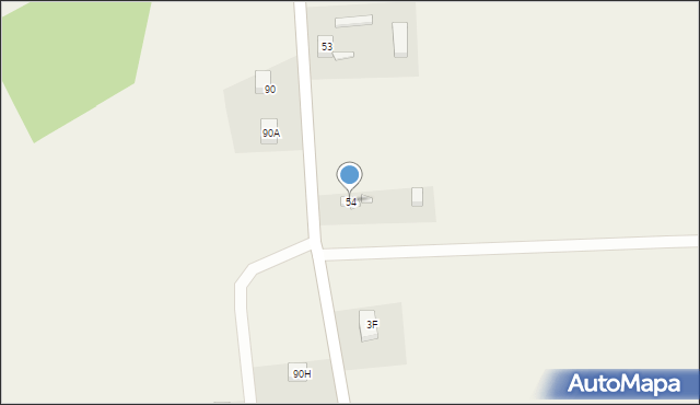 Strobów, Strobów, 54, mapa Strobów