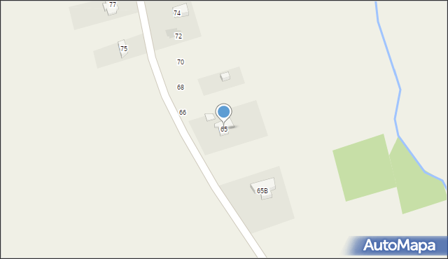 Strobów, Strobów, 65, mapa Strobów