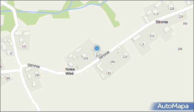 Stronie, Stronie, 10, mapa Stronie