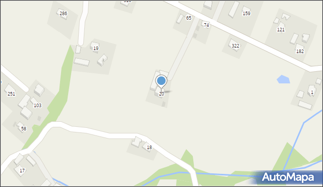 Stronie, Stronie, 20, mapa Stronie