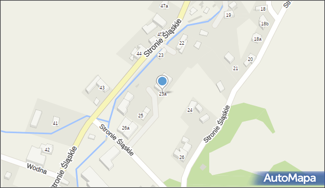 Stronie Śląskie, Stronie Śląskie, 23a, mapa Stronie Śląskie