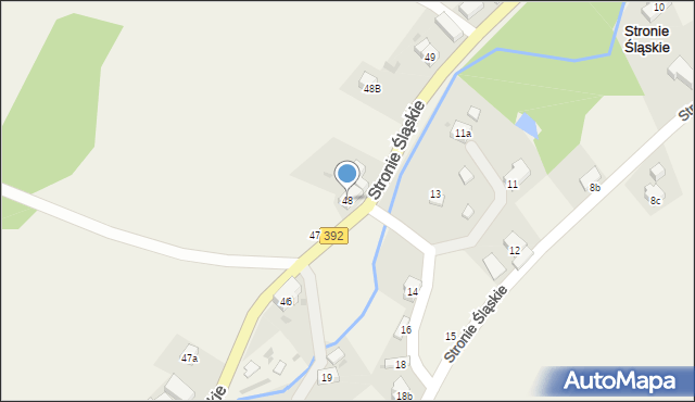 Stronie Śląskie, Stronie Śląskie, 48, mapa Stronie Śląskie