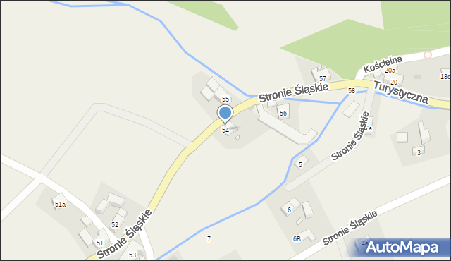 Stronie Śląskie, Stronie Śląskie, 54, mapa Stronie Śląskie