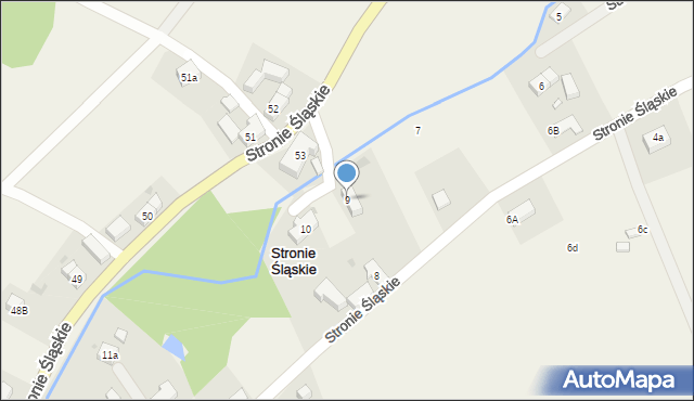 Stronie Śląskie, Stronie Śląskie, 9, mapa Stronie Śląskie