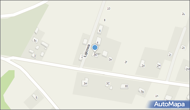 Strońsko, Strońsko, 2C, mapa Strońsko