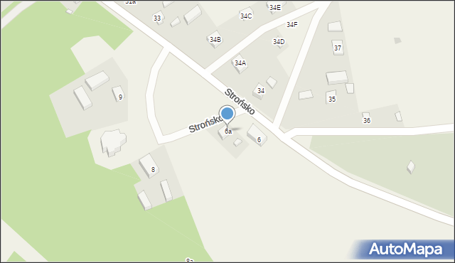 Strońsko, Strońsko, 7, mapa Strońsko