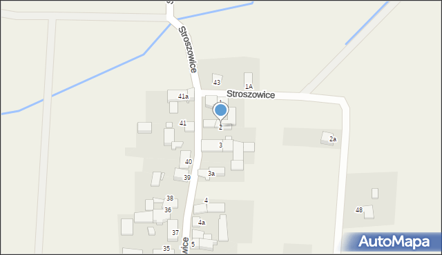 Stroszowice, Stroszowice, 2, mapa Stroszowice