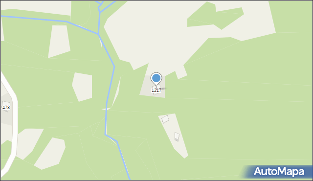 Stróża, Stróża, 1217, mapa Stróża