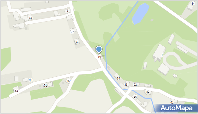 Stróże, Stróże, 19, mapa Stróże