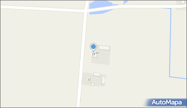 Strożęcin, Strożęcin, 13, mapa Strożęcin