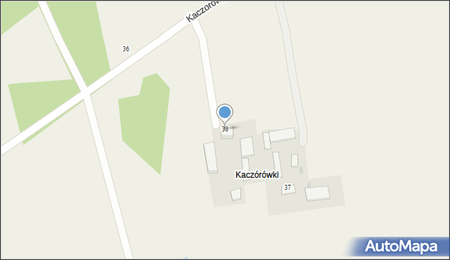 Strożęcin, Strożęcin, 38, mapa Strożęcin