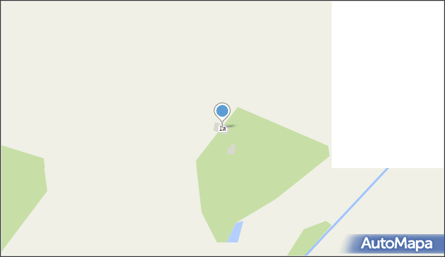 Stróżewice, Stróżewice, 1a, mapa Stróżewice
