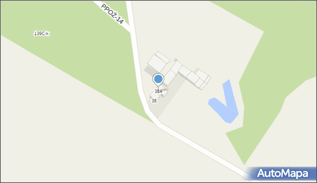 Stróżewice, Stróżewice, 38A, mapa Stróżewice