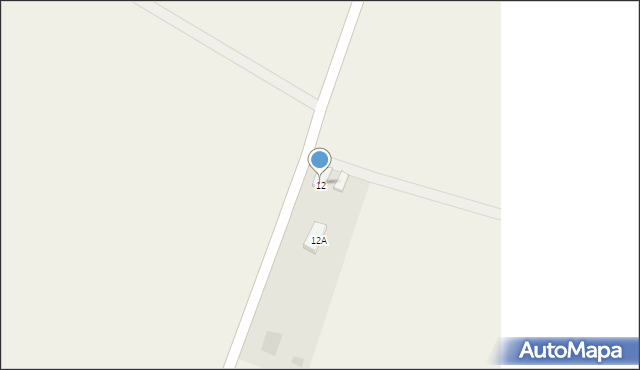 Stróżewo, Stróżewo, 12, mapa Stróżewo