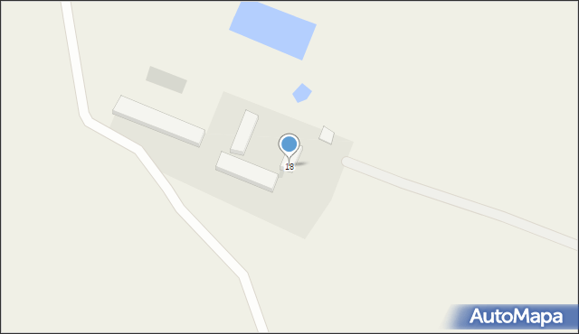 Stróżewo, Stróżewo, 18, mapa Stróżewo