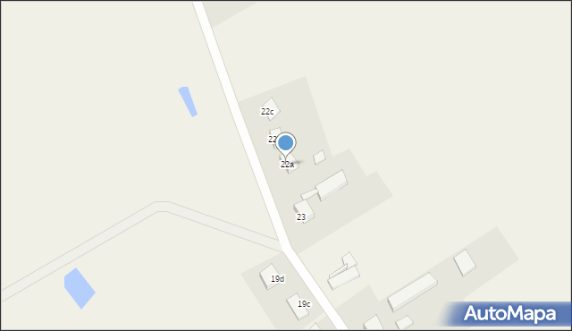 Stróżewo, Stróżewo, 22a, mapa Stróżewo