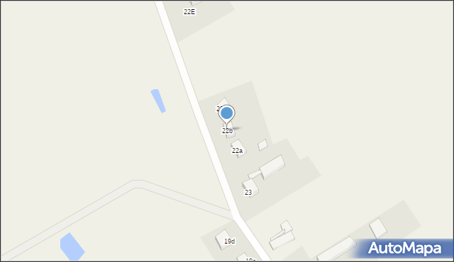 Stróżewo, Stróżewo, 22b, mapa Stróżewo
