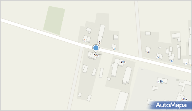 Stróżewo, Stróżewo, 50a, mapa Stróżewo