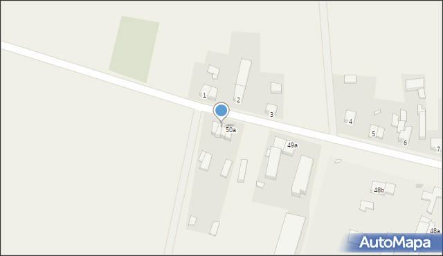 Stróżewo, Stróżewo, 50c, mapa Stróżewo