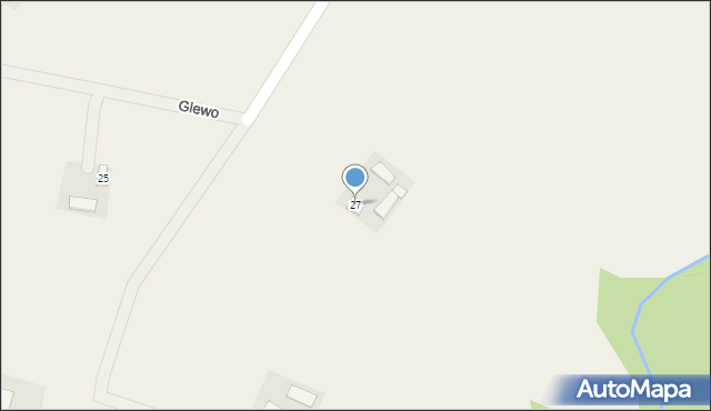 Stróżewo, Stróżewo, 27, mapa Stróżewo