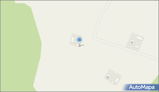 Stróżewo, Stróżewo, 28, mapa Stróżewo