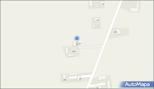 Stróżewo, Stróżewo, 24, mapa Stróżewo