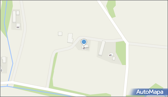 Stróżna, Stróżna, 45, mapa Stróżna