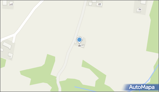 Stróżna, Stróżna, 66, mapa Stróżna