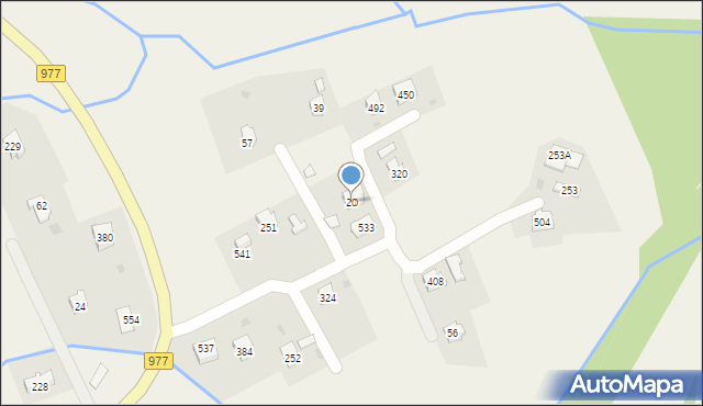 Stróżówka, Stróżówka, 20, mapa Stróżówka