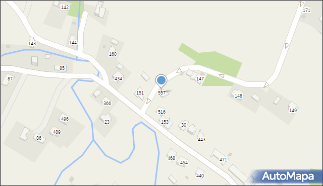 Stróżówka, Stróżówka, 557, mapa Stróżówka