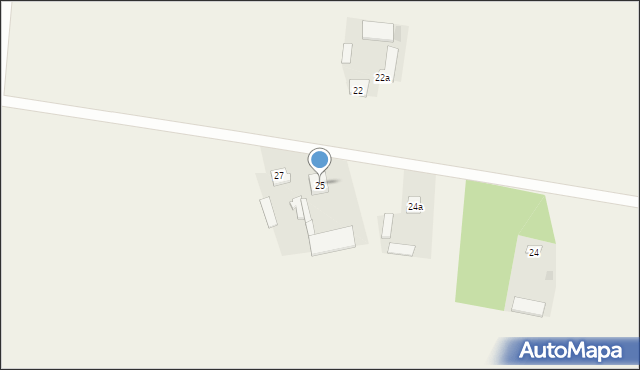 Strubiny, Strubiny, 25, mapa Strubiny