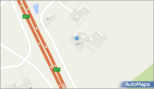 Strubiny, Strubiny, 36, mapa Strubiny