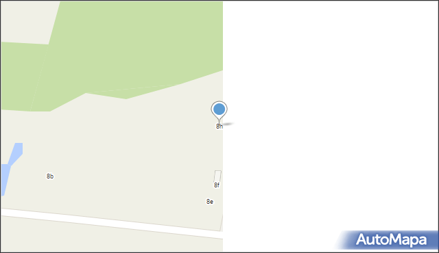 Strubiny, Strubiny, 8h, mapa Strubiny