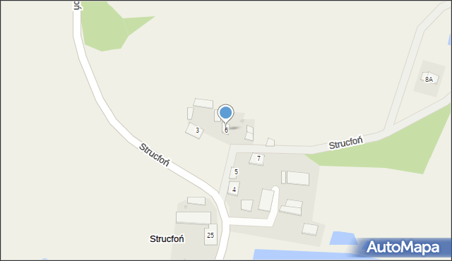 Strucfoń, Strucfoń, 6, mapa Strucfoń