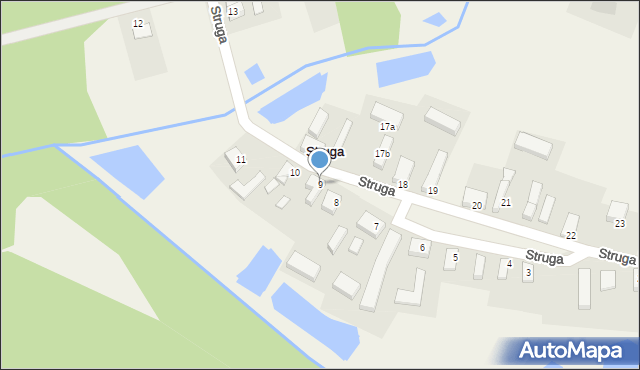 Struga, Struga, 9, mapa Struga