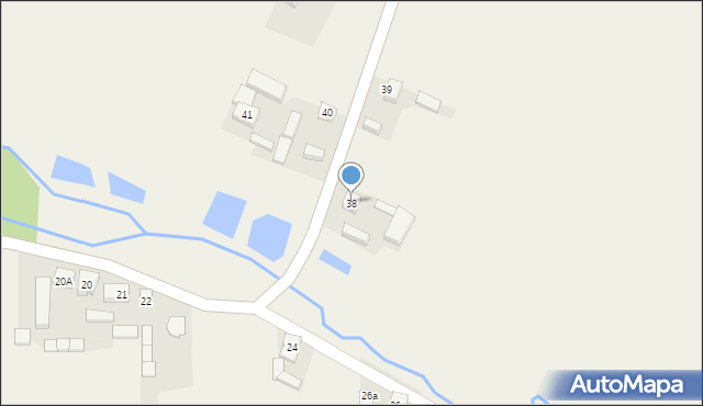 Strugi, Strugi, 38, mapa Strugi