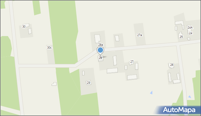 Strugi Krzywickie, Strugi Krzywickie, 28, mapa Strugi Krzywickie