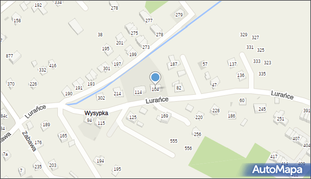 Strumiany, Strumiany, 104, mapa Strumiany