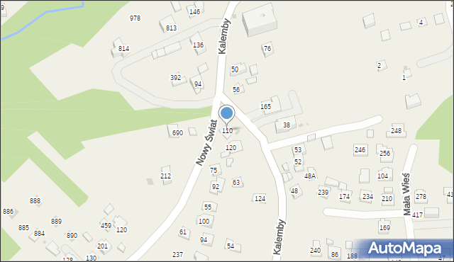 Strumiany, Strumiany, 110, mapa Strumiany