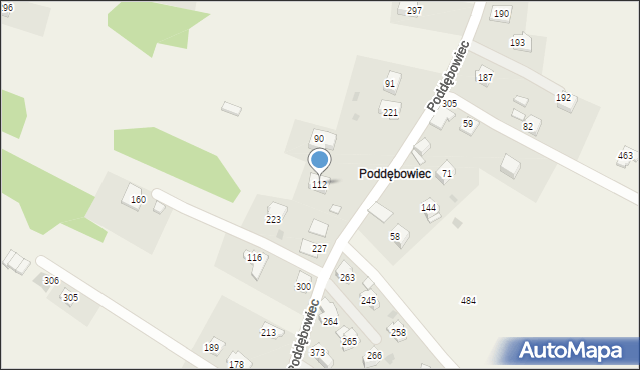 Strumiany, Strumiany, 112, mapa Strumiany