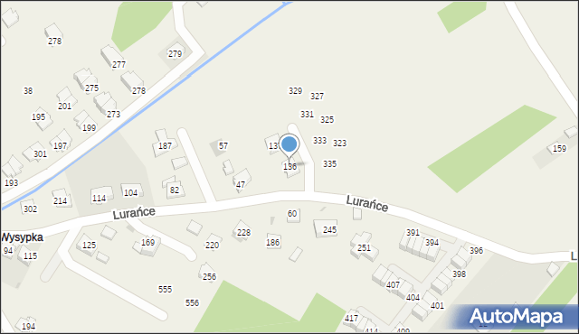 Strumiany, Strumiany, 136, mapa Strumiany